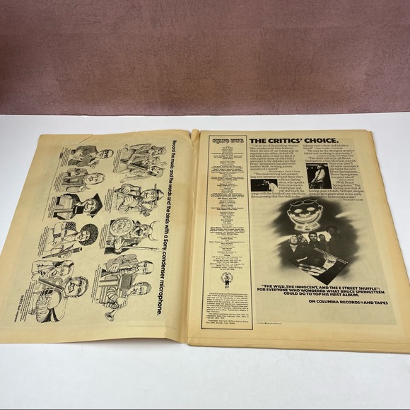 Vintage Rolling Stone Magazine Super Bowl David Bowie February 28, 1974 Music - Picture 3 of 5